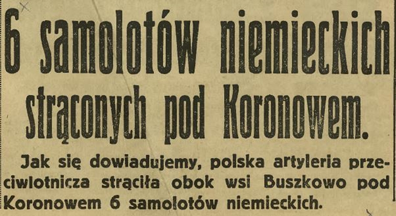 Dziennik Bydgoski, 3 września 1939
